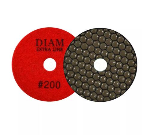 Алмазный гибкий шлифовальный круг DIAM серия Экстра 200меш Dry(сухая) 000521