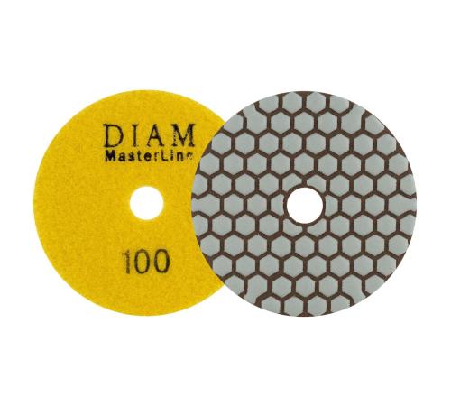 Алмазный гибкий шлифовальный круг DIAM 100*2,0 №100 серия Мастер (сухая) 000566