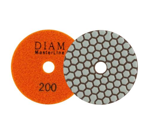 Алмазный гибкий шлифовальный круг DIAM 100*2,0 №200 серия Мастер (сухая) 000567