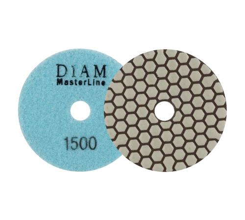 Алмазный гибкий шлифовальный круг DIAM 100*2,0 №1500 серия Мастер (сухая) 000570