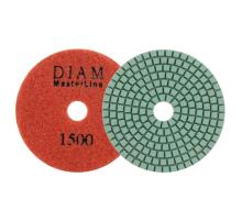 Алмазный гибкий шлифовальный круг DIAM 100*2,5 №1500 серия Мастер (мокрая) 000579