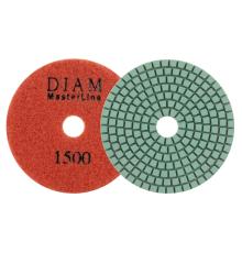 Алмазный гибкий шлифовальный круг DIAM 100*2,5 №1500 серия Мастер (мокрая) 000579
