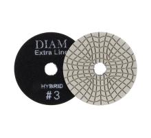 Алмазный гибкий шлифовальный круг DIAM STEP-3 Экстра Гибрид 3 000688