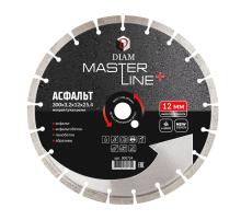 Диск алмазный отрезной сегментный  DIAM 300 мм Асфальт серия Мастер+ 000734