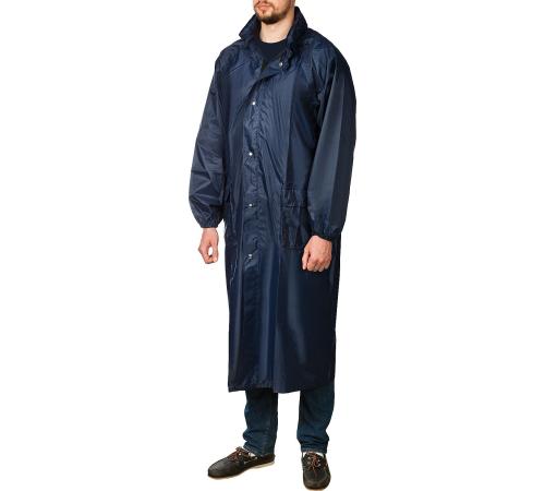STAYER ProTect, нейлон, синий, р.56-58, плащ-дождевик на молнии, Professional (11612-56)