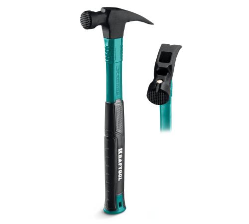 KRAFTOOL X-FORCE 450 г, столярный молоток-гвоздодёр (20265-45)