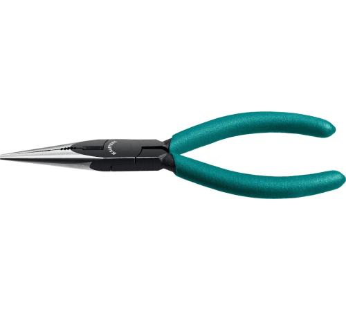 KRAFTOOL Kraft Mini, 140 мм, прецизионные тонкогубцы (220017-3-14)