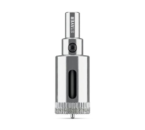 STAYER DIAMOND d 40 мм, Р60, Алмазная коронка (29931-40)
