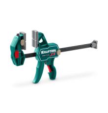 KRAFTOOL KRAFTFLEX X5 150, 150 х 66 мм, многофункциональная струбцина для направляющих шин (32555-150)