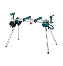 KRAFTOOL MSA-1200 U, (1120-2650)х765х970 мм, алюминиевый мобильный стол для торцовочных пил с ручкой и колесами (38782-2)