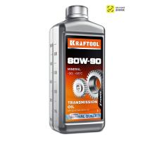 KRAFTOOL SAE 80W-90, 1 л, минеральное трансмиссионное масло (41530-1)
