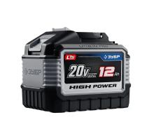 ЗУБР High Power, 20 В, 12.0 А·ч, аккумулятор LMS, ПРОФЕССИОНАЛ (BP-H-20-12)