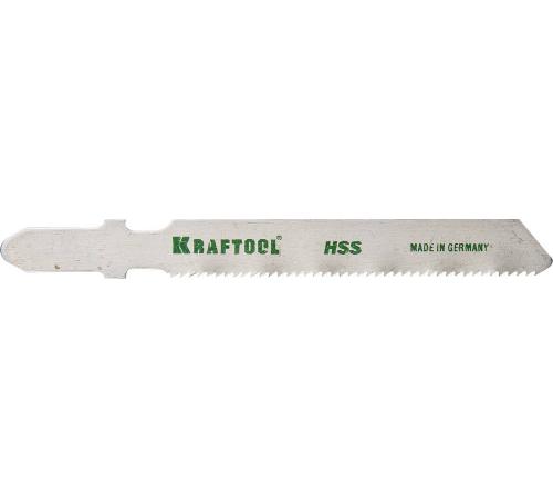 KRAFTOOL T118A, EU-хвост., по металлу HSS, шаг 1.2 мм, 50 мм, 2 шт, полотна для лобзика (159551-1.2)