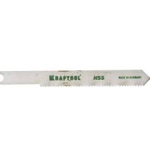 KRAFTOOL T218A, EU-хвост., по металлу HSS, фигурныйрез,шаг 1.2 мм, 50 мм, 2 шт, полотна для лобзика (159553-1.2)