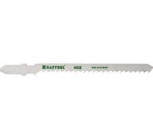 KRAFTOOL T227D, EU-хвост., по металлу HSS, фигурныйрез,шаг 3 мм, 75 мм, 2 шт, полотна для лобзика (159558-3)