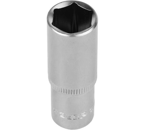 ЗУБР FLANK, 1/4″, 10 мм, удлиненная торцовая головка (27717-10)