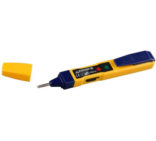 STAYER MS-48M, 3 уровня чувствительности, 70 - 250 В, 145 мм, тестер напряжения (4520-48)