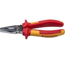 KRAFTOOL Electro-Kraft, 180 мм, хромированные плоскогубцы (2202-1-18)