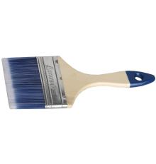 STAYER AQUA, 100 мм, 4″, искусственная щетина, деревянная ручка, для воднодисперсионных и акриловых ЛКМ, плоская кисть (01032-100)