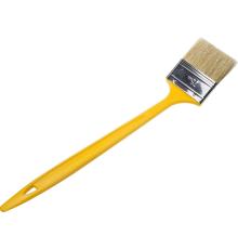STAYER UNIVERSAL, 75 мм, 3″, щетина светлая натуральная, пластмассовая ручка, все виды ЛКМ, радиаторная кисть (0110-75)