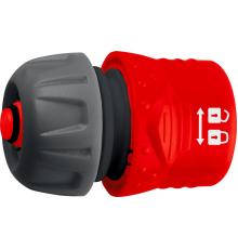 GRINDA GF-12, 1/2″, с автостопом, с запирающим механизмом, для шланга, быстросъемный соединитель (8-426331)