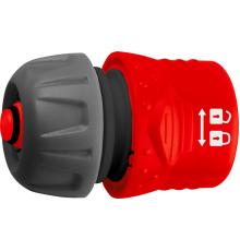 GRINDA GF-34, 3/4″, с автостопом, с запирающим механизмом, для шланга, быстросъемный соединитель (8-426332)