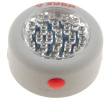 ЗУБР 28 LED, крючок для подвеса, магнит, светодиодный фонарь (61812)