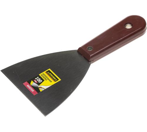 STAYER MAXFlat, 100 мм, пластиковая ручка, стальной, шпатель (1003-100)