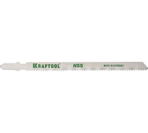 KRAFTOOL T318B, EU-хвост., по металлу HSS, шаг 2 мм, 110 мм, 2 шт, полотна для лобзика (159552-2)