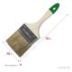 STAYER LASUR, 100 мм, 4″, смешанная щетина, деревянная ручка, для высокотекучих ЛКМ, плоская кисть (01031-100)