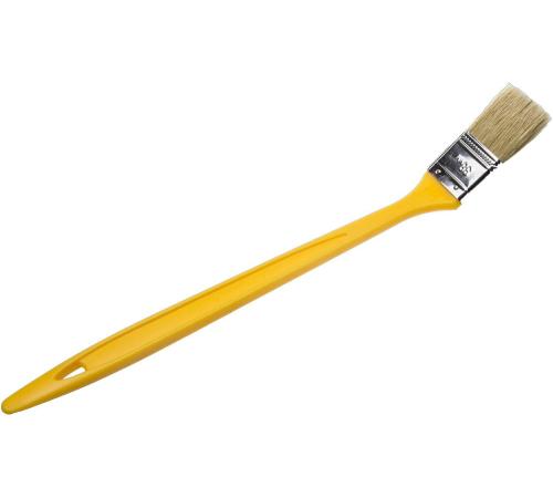 STAYER UNIVERSAL, 38 мм, 1,5″, щетина светлая натуральная, пластмассовая ручка, все виды ЛКМ, радиаторная кисть (0110-38)