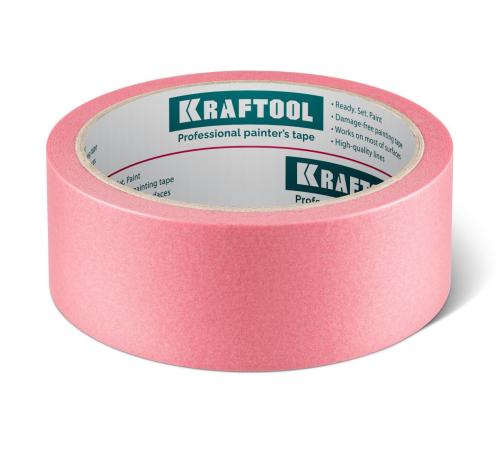 KRAFTOOL #200 Delicate 38 мм х 30 м, для деликатных и недавно окрашенных поверхностей, малярная лента (12102-38)