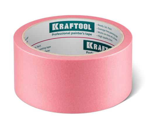 KRAFTOOL #200 Delicate 48 мм х 30 м, для деликатных и недавно окрашенных поверхностей, малярная лента (12102-48)