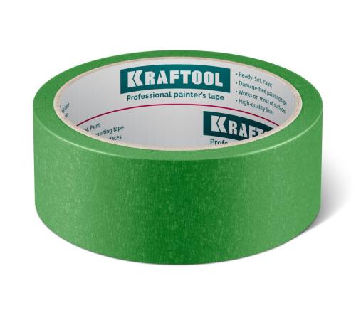 KRAFTOOL #300 Strong 38 мм х 30 м, для грубых и шероховатых поверхностей, малярная лента (12103-38)