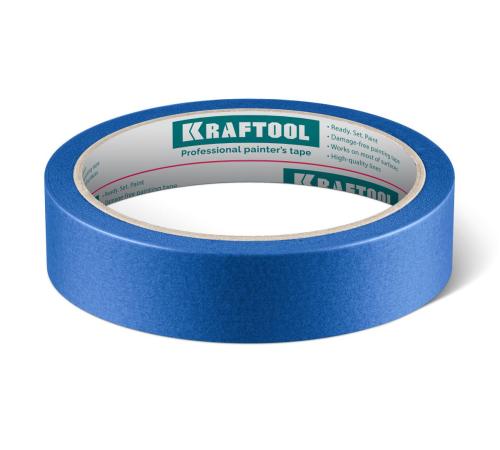 KRAFTOOL #100 Perfect 25 мм х 30 м, для гладких и шероховатых поверхностей, малярная лента (12101-25)