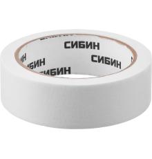 СИБИН 30 мм х 25 м, креповая, малярная лента (12111-30)