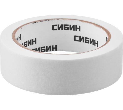 СИБИН 30 мм х 25 м, креповая, малярная лента (12111-30)