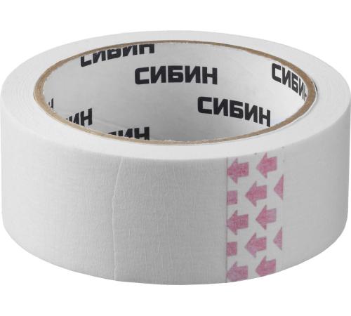 СИБИН 38 мм х 25 м, креповая, малярная лента (12111-38)