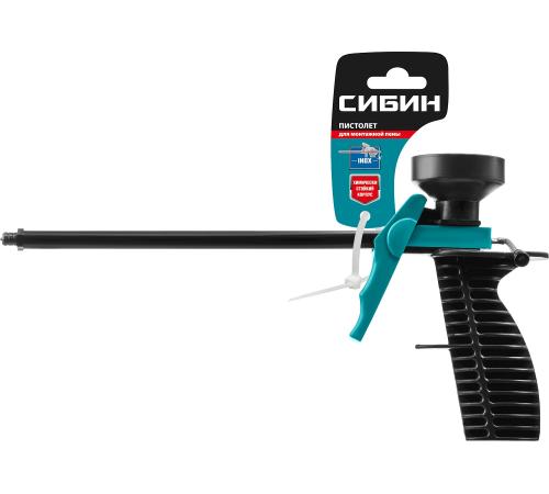 СИБИН пластиковый пистолет для монтажной пены (06875)