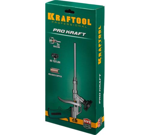 KRAFTOOL ProKraft, тефлоновый пистолет для монтажной пены (0685)