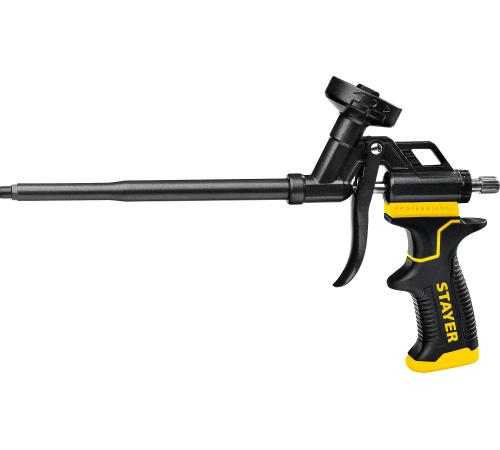 STAYER Black PRO, тефлоновый пистолет для монтажной пены, Professional (06862)