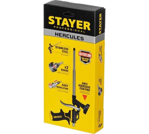 STAYER Hercules, тефлоновый пистолет для монтажной пены, Professional (06861)