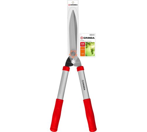 GRINDA GH-540, длина 540 мм, закаленные лезвия, антикор. покрытие, стальные рукоятки, кусторез (40253)