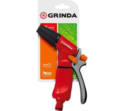 GRINDA P-R, плавная регулировка, курок сзади, пластиковый, поливочный пистолет (8-427361)
