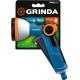 GRINDA X-8, с регулятором напора, 8 режимов, курок спереди, двухкомпонентный, поливочный пистолет, PROLine (8-427145)