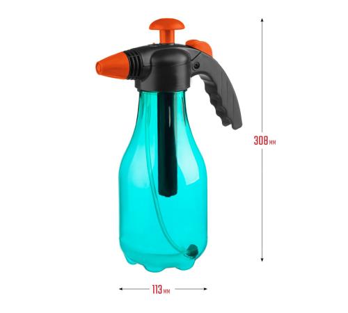 GRINDA PH-1.5, 1.5 л, колба из полиэтилена, возможность работы под любым углом, ручной опрыскиватель, PROLine (425055)