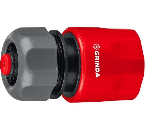 GRINDA GC-12A, 1/2″, с автостопом, для шланга, быстросъемный соединитель (8-426329)