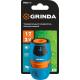 GRINDA TU, 1/2″ - 3/4″, пластиковый с TPR, универсальный, для шланга, быстросъемный соединитель, PROLine (8-426225)