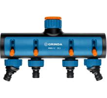 GRINDA TS-4, 3/4″ - 1″, четырехканальный, с внутренней резьбой, поливочные распределители, PROLine (8-426313)