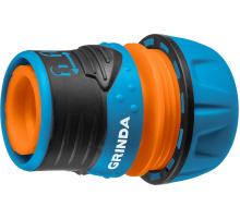 GRINDA TL-34, 3/4″, запирающим механизмом, пластиковый с TPR, для шланга, быстросъемный соединитель, PROLine (8-426428)